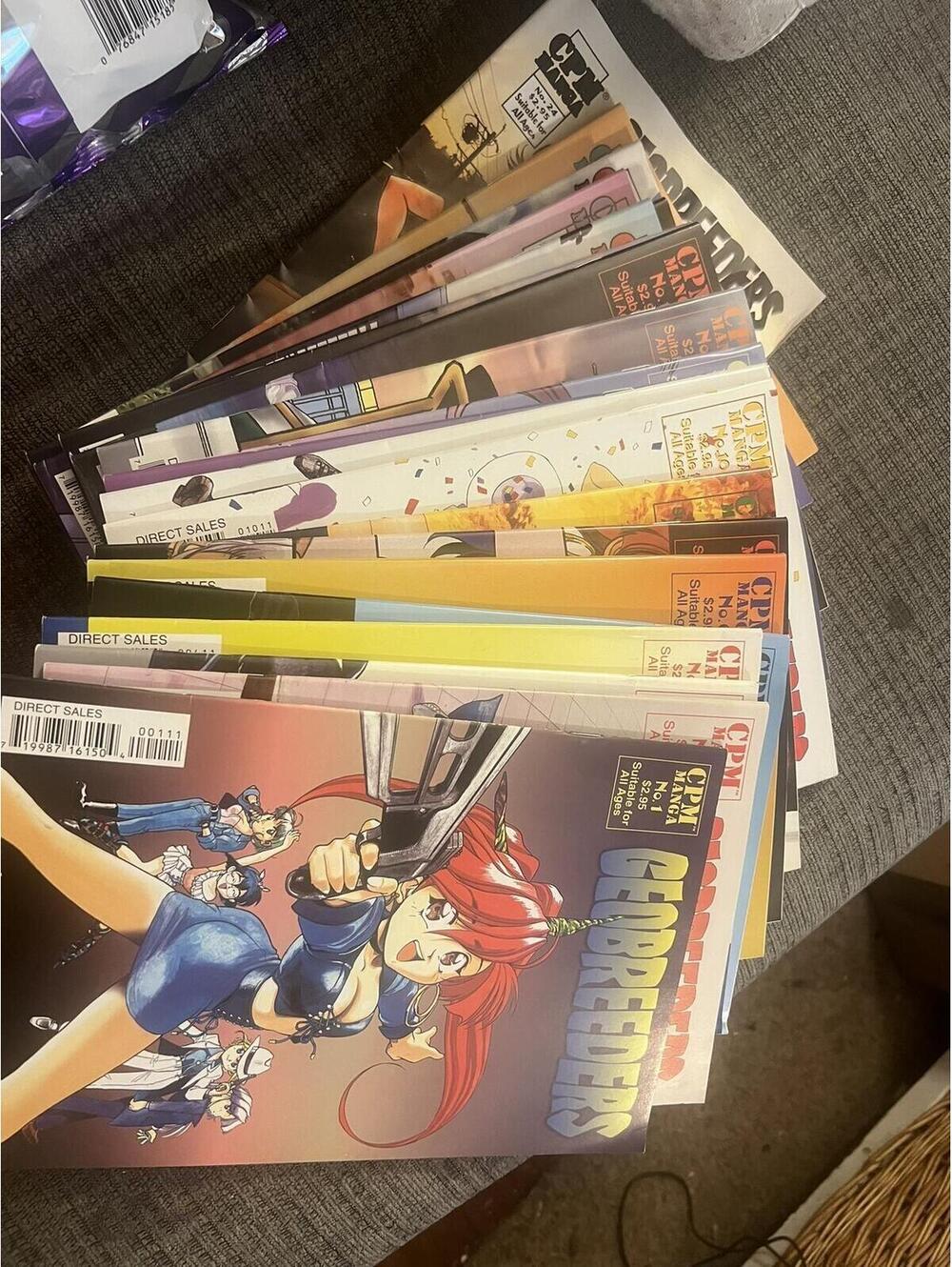 Geobreaders Comics 1-24 (missing #9)